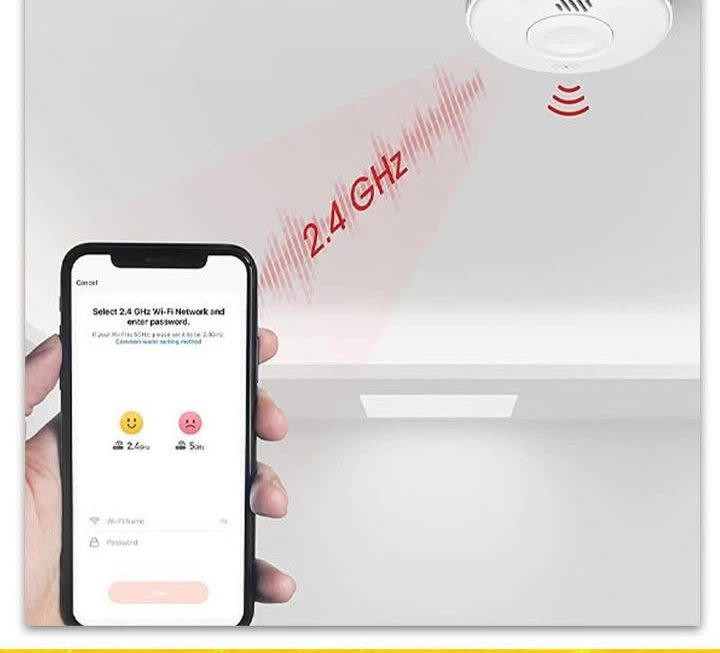 WiFi 版煙霧警報器~$79
