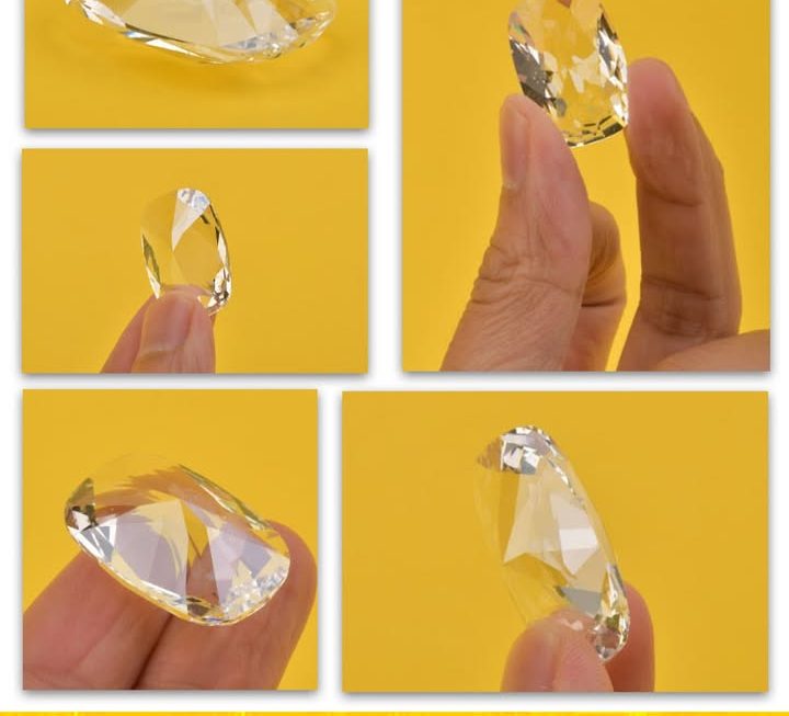 仿白水晶~$15/粒