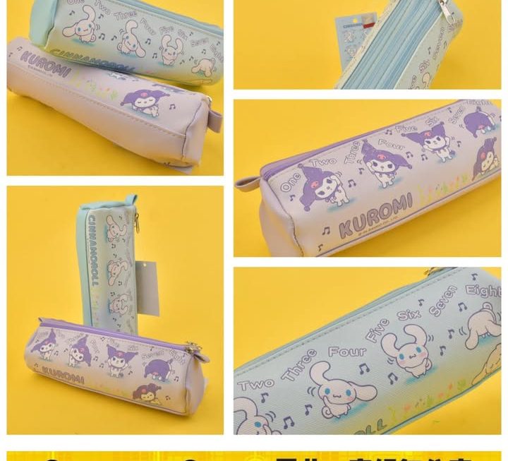 Sanrio 角色主題拉鍊筆袋~$55/款