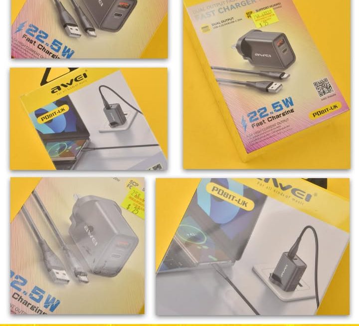 Awei.PD81T-UK充電火牛~$25