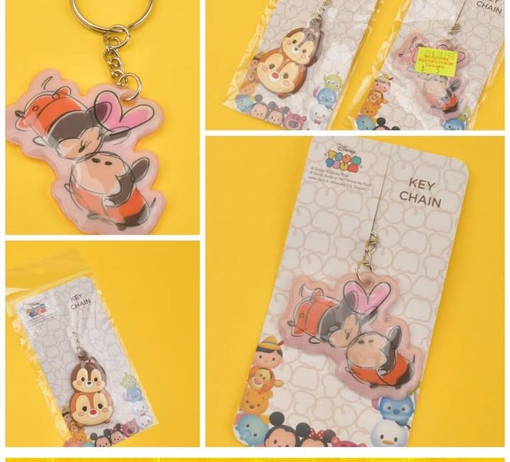 迪士尼 Tsum Tsum 圖案鎖匙扣~$5/款
