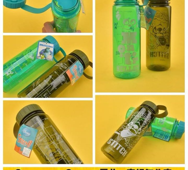 Disney史迪仔/怪獸大學水樽~$45/款