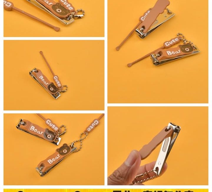 熊仔造型指甲鉗~$5/個