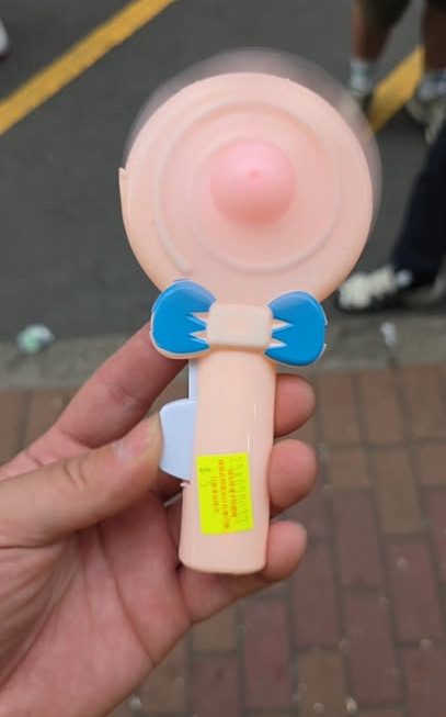 $5 好環保嘅風扇門口位