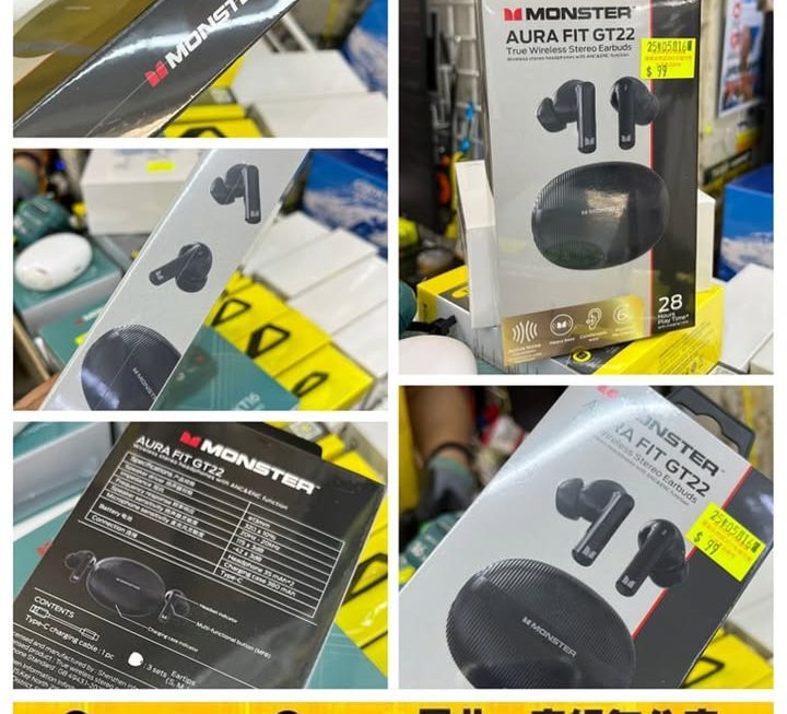 MONSTER無線耳機~$99