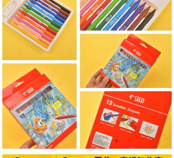 TiTi 12色蠟筆套裝~$12