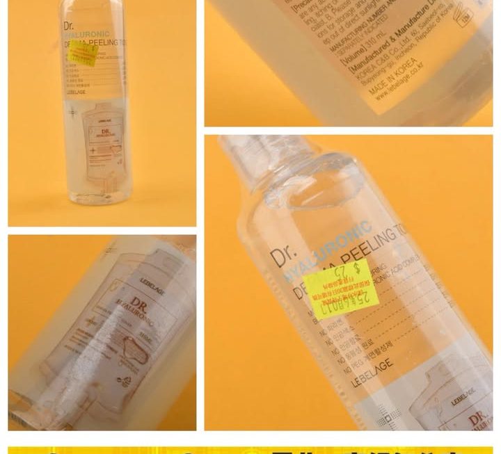 LEBELAGE – Dr. Hyaluronic Derma Peeling 爽膚水~$55