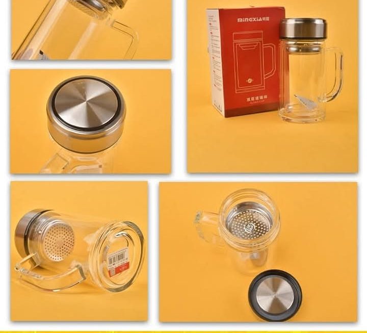 雙層玻璃杯 ~$25