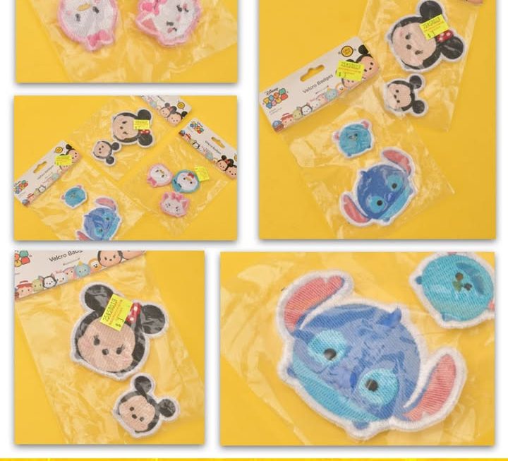 Disney Tsum Tsum刺繡貼套裝~$3/包