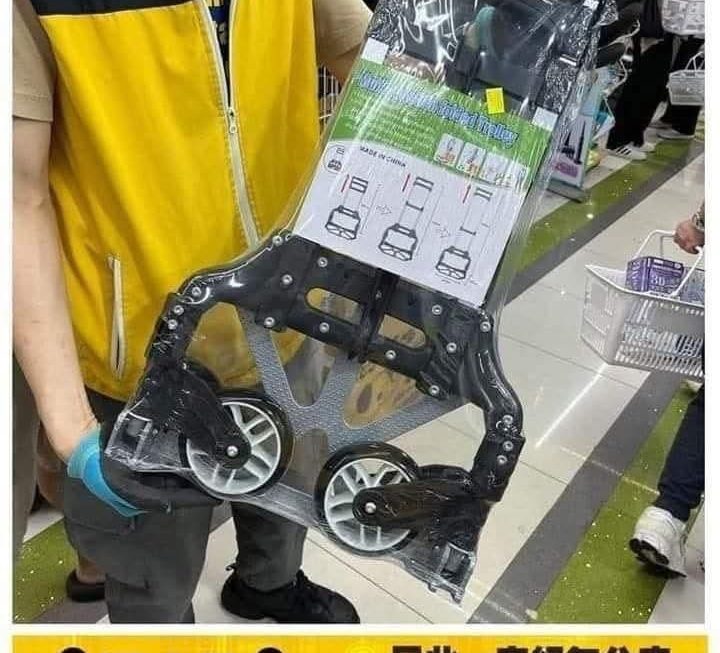 多用途摺疊式手拉車~$119