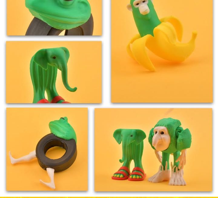 3D印製公仔玩具~$19/個