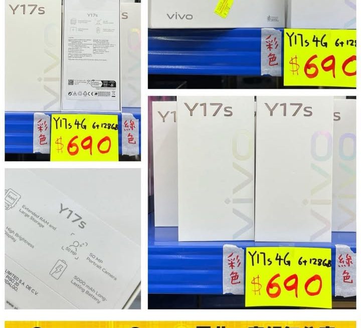 Vivo Y17s 4G智能手機~$690