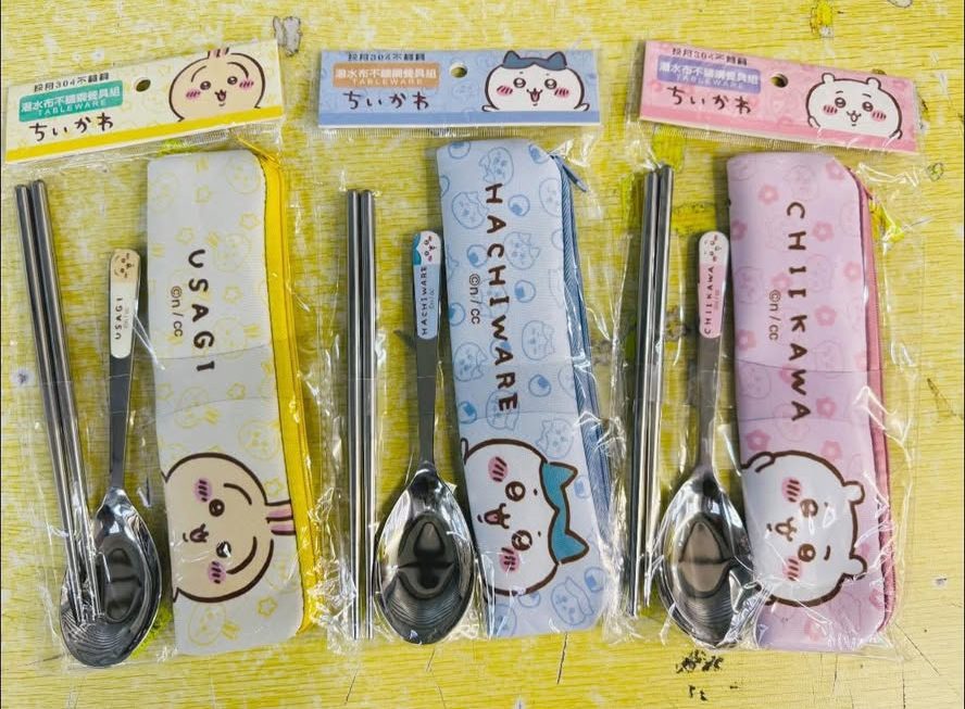 ちいかわ餐具套裝 ~$59