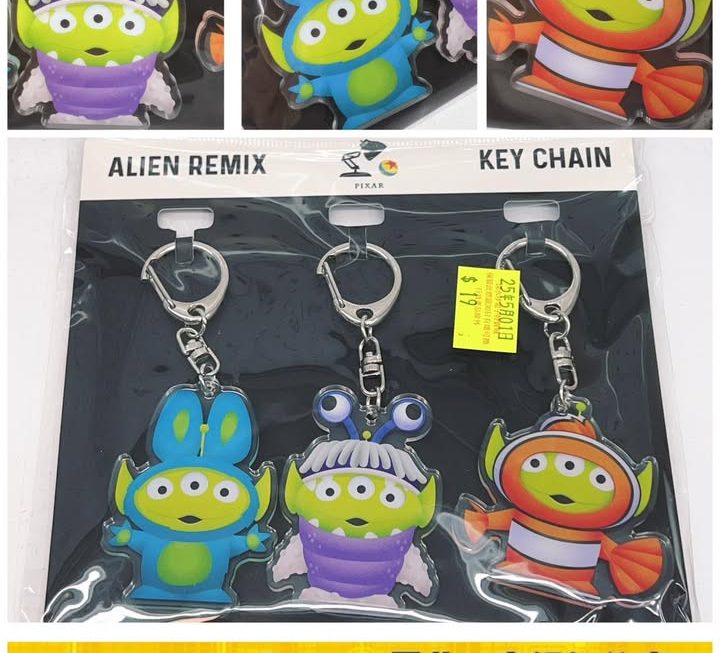 三眼仔 搞笑造型公仔鎖匙扣套裝~$19/套