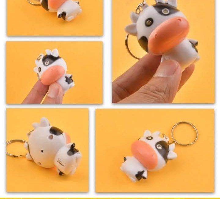 牛牛造型匙扣~$5