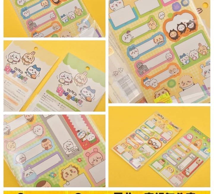 Chiikawa貼紙套裝~$20
