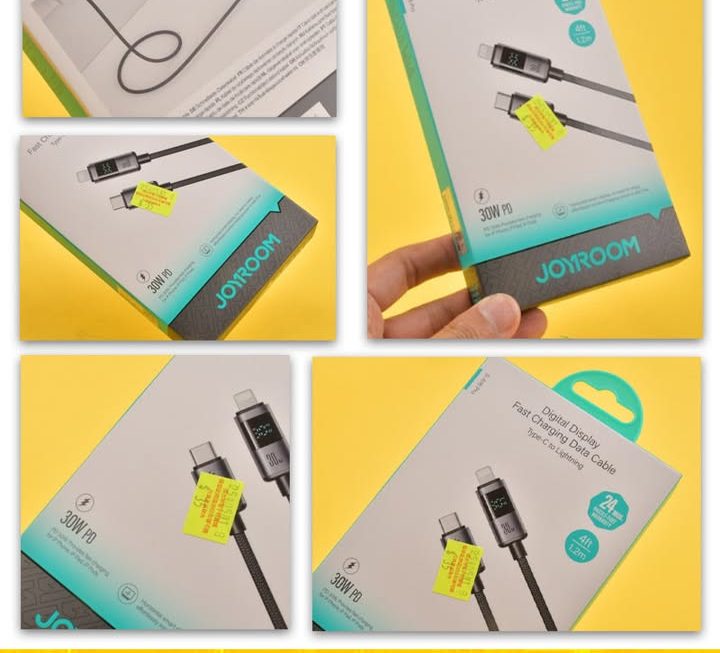 Joyroom數據充電線~$35