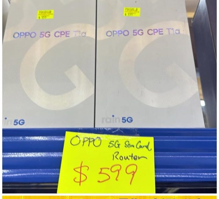 Oppo 5G CPE T1a ~$599