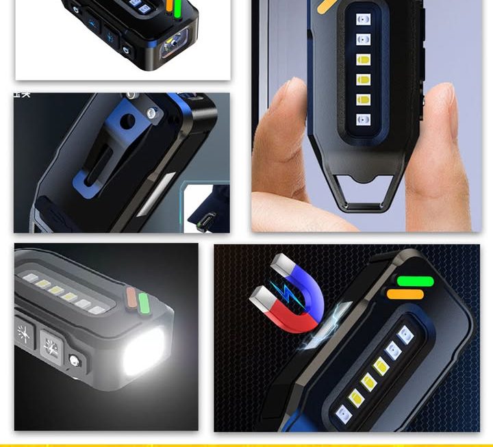 迷你多功能強光手電筒~$29