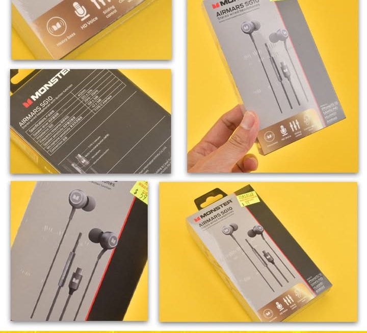 MONSTER靚聲線控耳機~$59