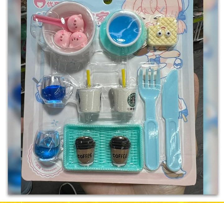 Cafe玩具套裝~$10