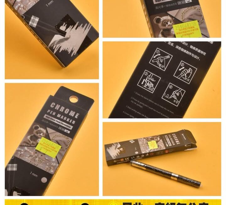 電鍍補漆馬克筆~$9/支