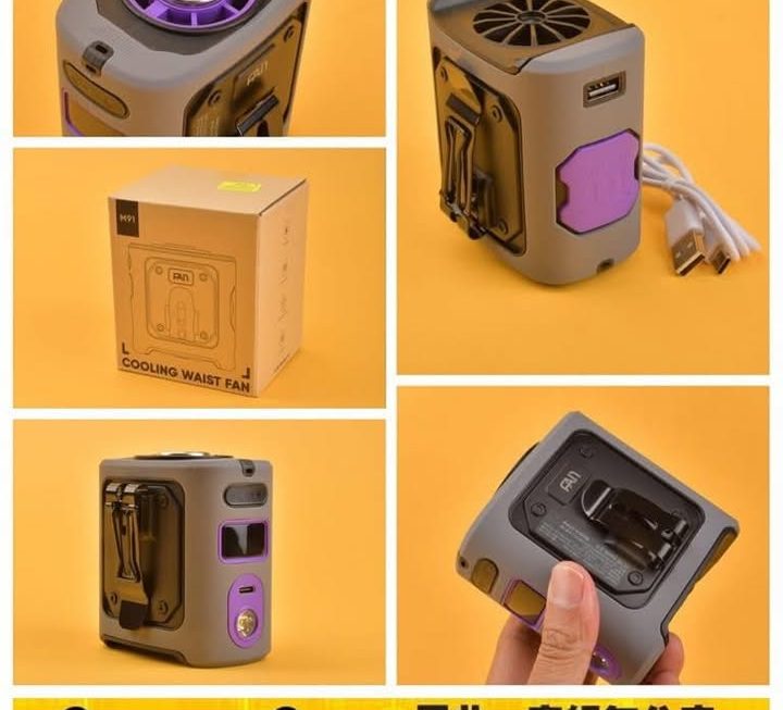 掛腰式充電風扇8000mAh大電量~$119