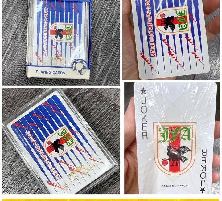 日本足球國家隊紀念啤牌~$49/盒