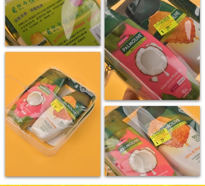 PALMOLIVE沖涼洗頭套裝~$29