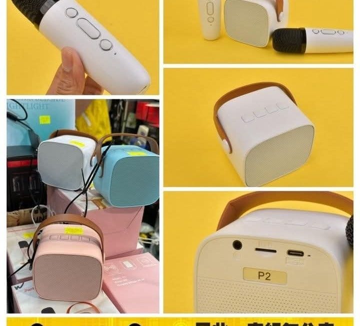 迷你卡拉OK咪連埋藍牙喇叭~$59【特價】