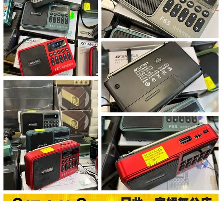 SANSUI.F65藍芽播放器 ~$29
