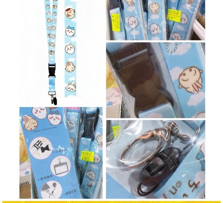Chiikawa ちいかわ 掛頸繩~$35/條