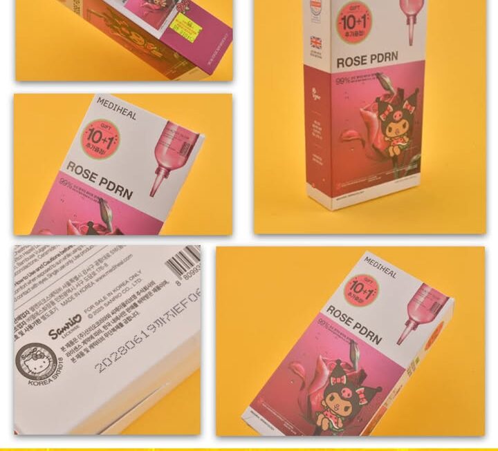 MEDIHEAL x Kurumi 玫瑰精華面膜~$85