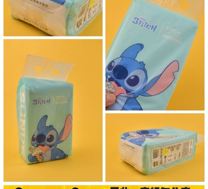 Stitch抽取紙巾~$9