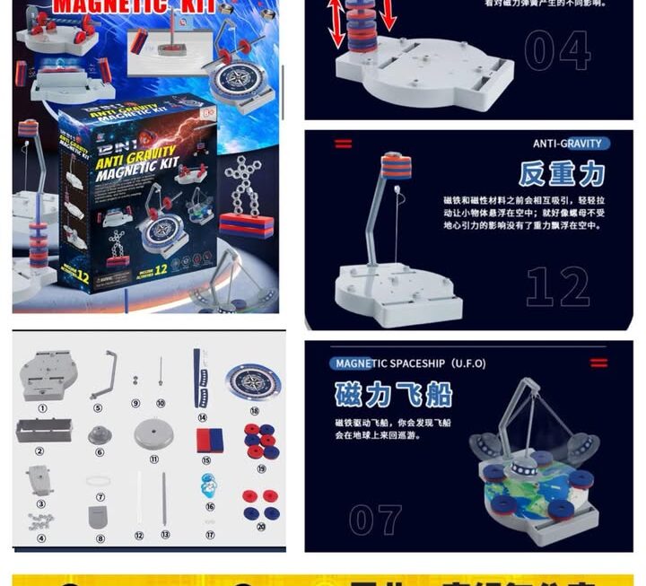 12合一益智磁力玩具套裝 ～$25