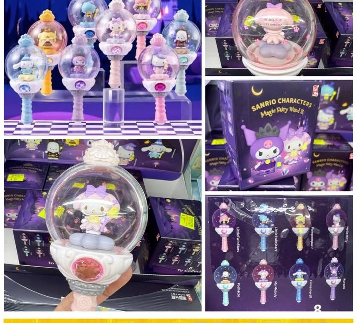 Sanrio 角色公仔變身棒盲盒~$39/盒