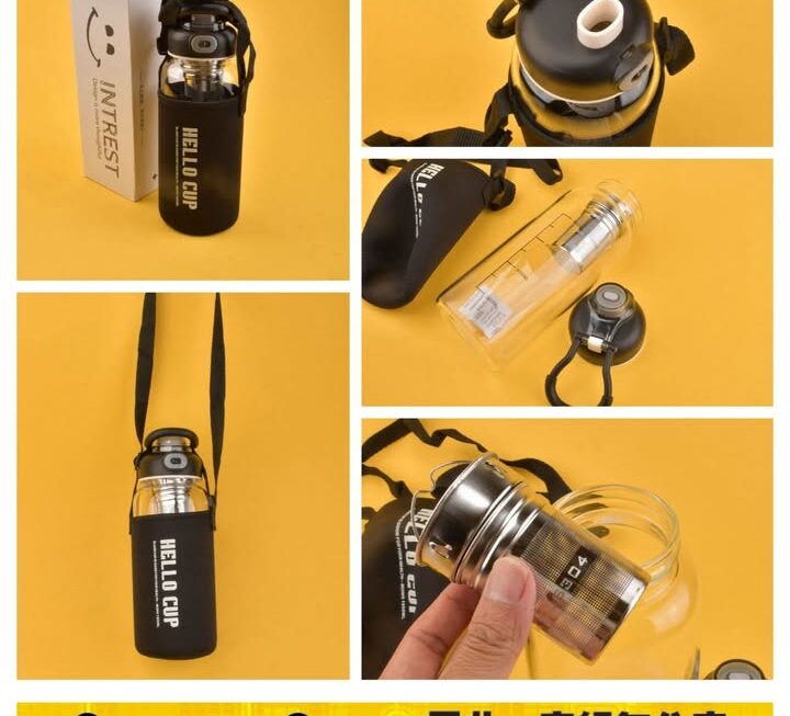 斜孭水樽連收納袋 ~$29