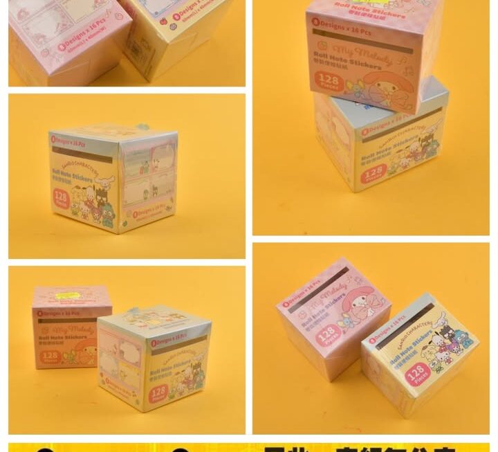 Sanrio捲裝便條貼紙~$49