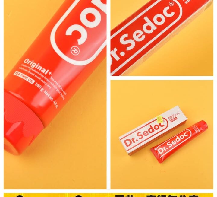Dr. Sedoc牙膏~$15