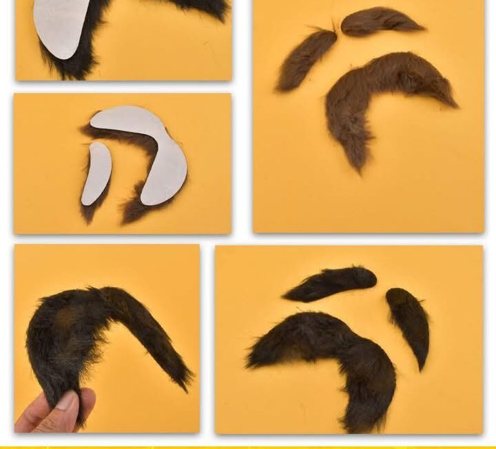 搞怪仿鬍鬚套裝~$5/款