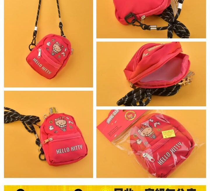 Hello Kitty迷你斜小書包斜孭袋~$129