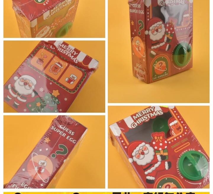 聖誕主題迷你扭蛋機玩具~$25