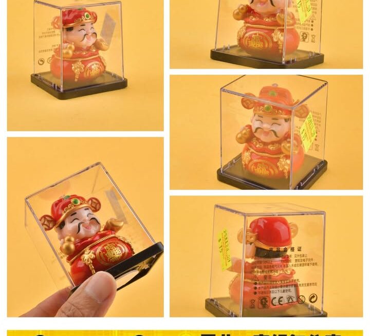 迷你太子能搖頭財神公仔 ~$15