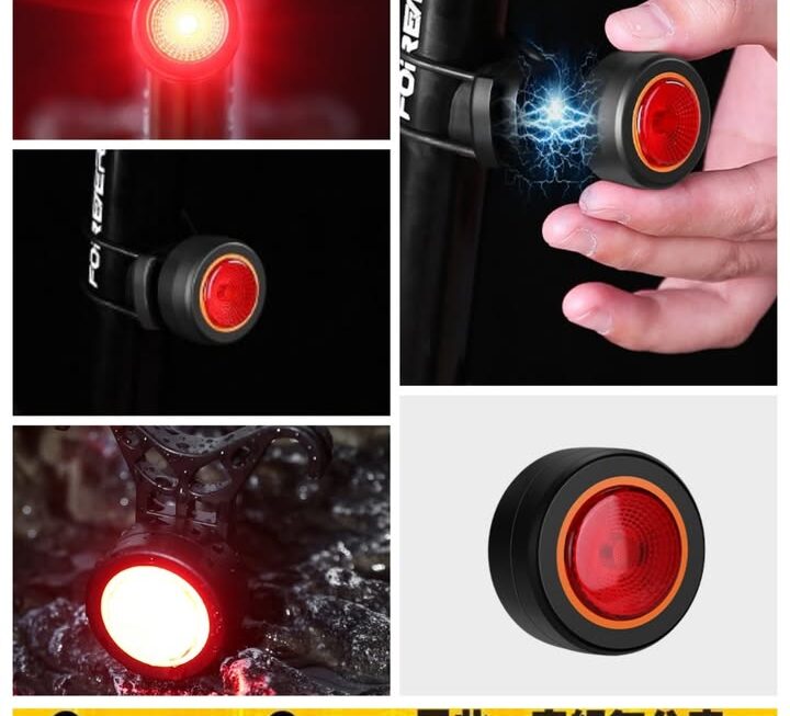 磁吸式單車照明燈 ~$25