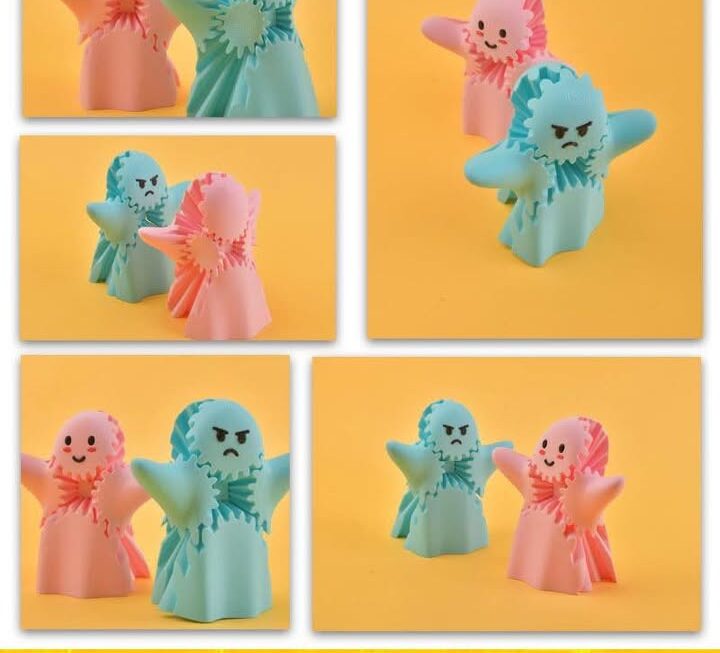 3D打印齒輪公仔~$19/款