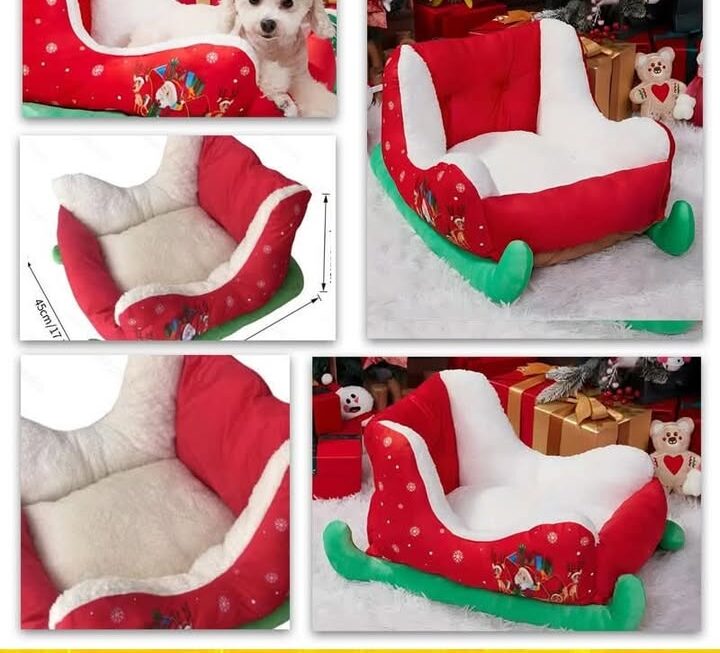 聖誕雪橇造型寵物床~$19【特價】