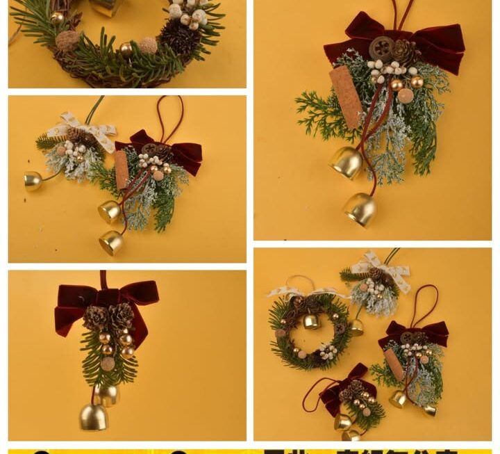 聖誕花環裝飾掛飾 ~$19/ 款