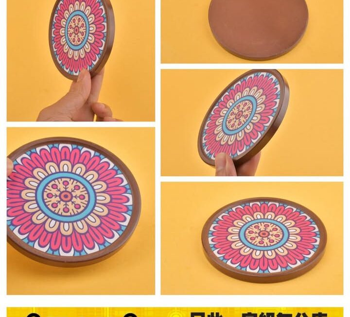 圖騰花紋圖案墊~$3