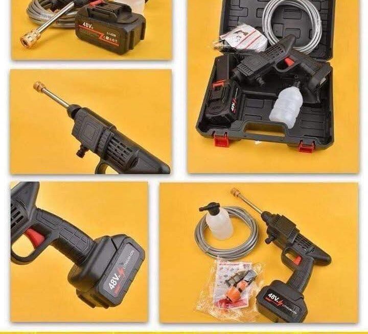 300W大功率充電式洗車水槍~$99