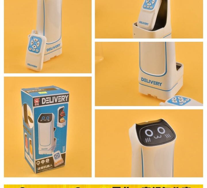 小小遙控送餐機械人 ~$109